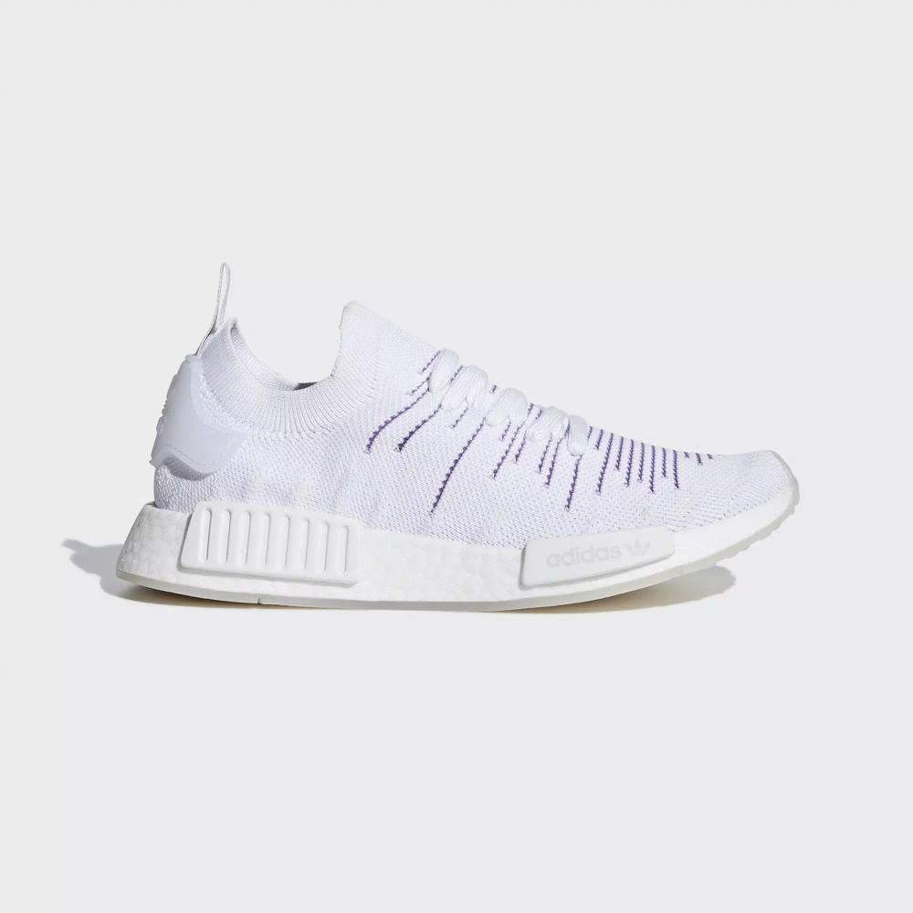 Adidas NMD R1 STLT Primeknit Tenis Blancos Para Mujer (MX-91449)